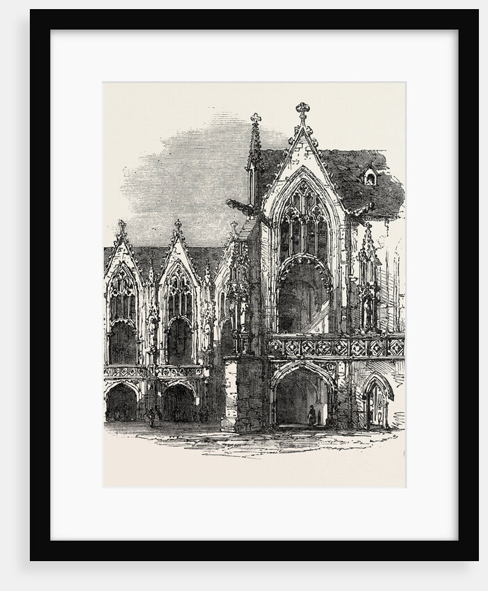 Brunswick: The Rathaus, 1864 by Anonymous