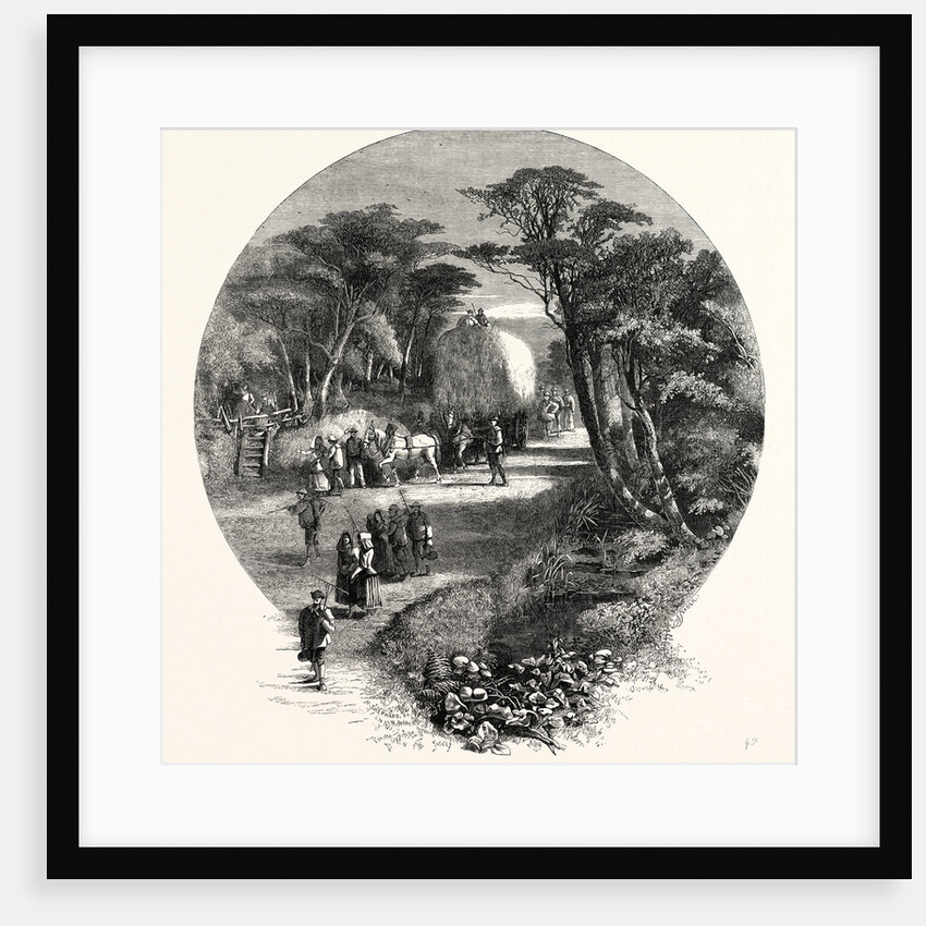 The Last Load of Hay, 1859 by Anonymous