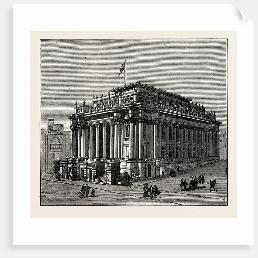 The Theatre Royal, Malta, 1873 by Anonymous