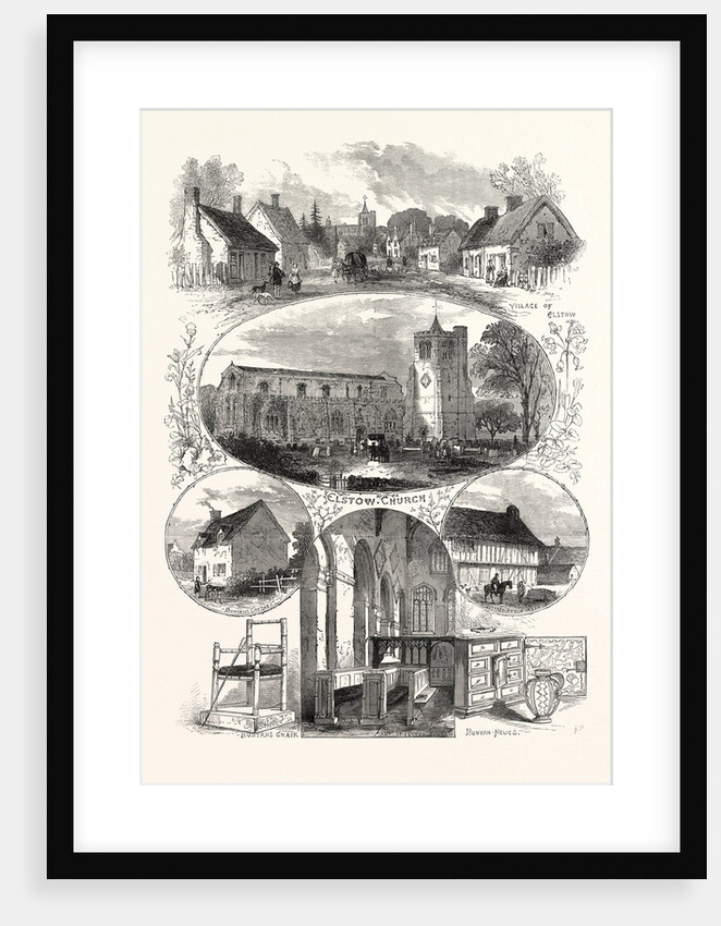 Elstow: Birthplace and Relics of John Bunyan, 1874 by Anonymous