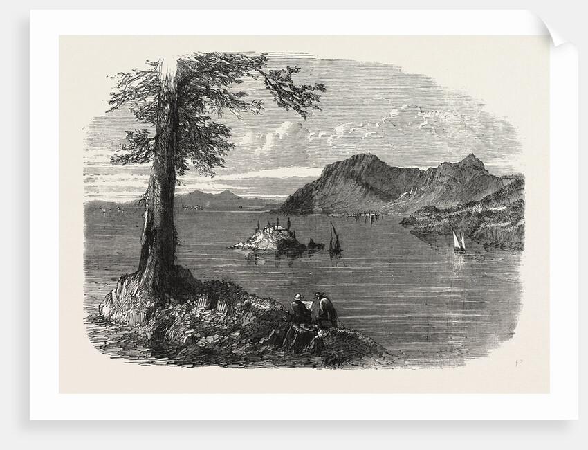 The Ionian Islands: Corfu, from the One-Gun Battery, 1858 by Anonymous