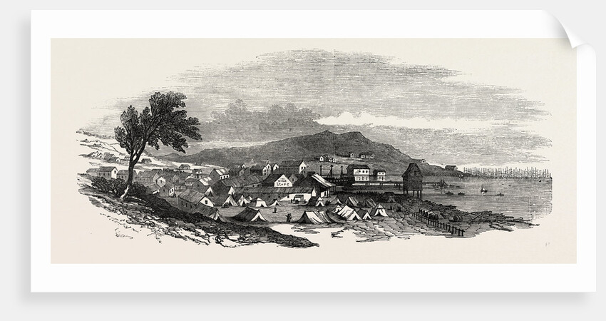 San Francisco, from the South West, United States of America, 1850 by Anonymous