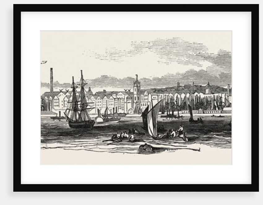Liverpool, from Woodside, in 1846 by Anonymous