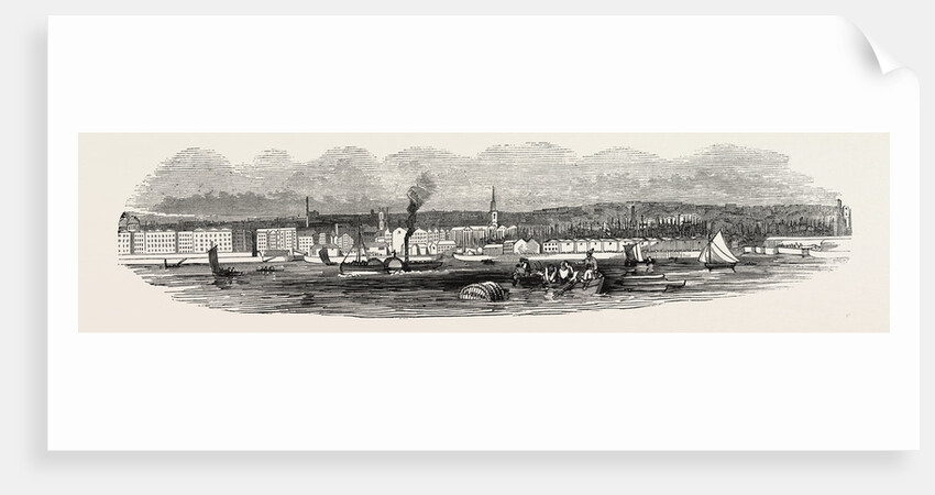 Liverpool, from Woodside, in 1846 by Anonymous