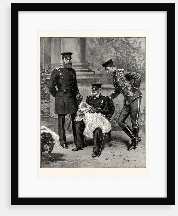 The Silver Wedding Celebration at Berlin: Four Generations of the House of Hohenzollern, 1883 by Anonymous