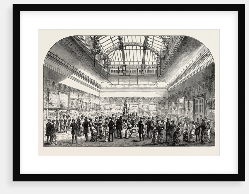 New Gallery of the Institute of Painters in Water Colours, Piccadilly, London, 1883 by Anonymous