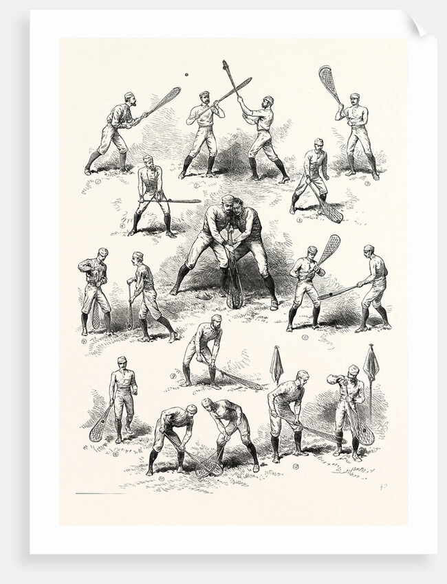 The Canadian Game of La Crosse by Anonymous