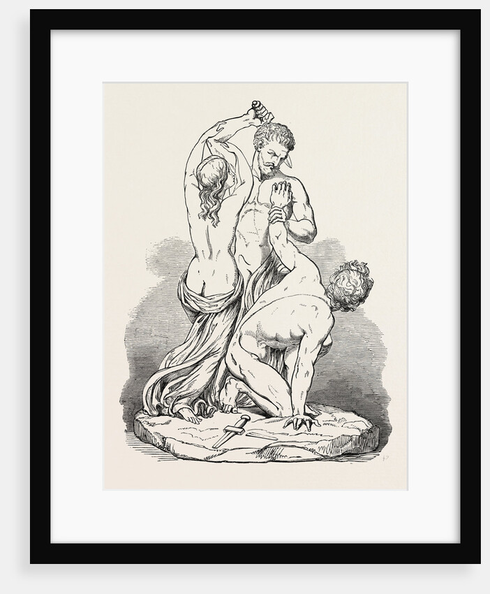 Sculpture. Interceding for Mercy. 1851 by Anonymous