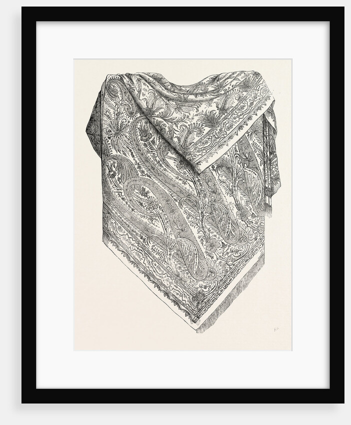Shawl. 1851 by Anonymous