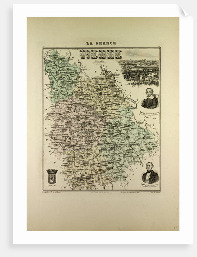 Map of Vienne by Anonymous