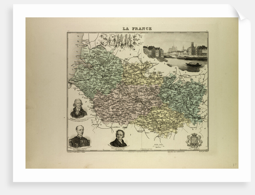 Map of Somme by Anonymous