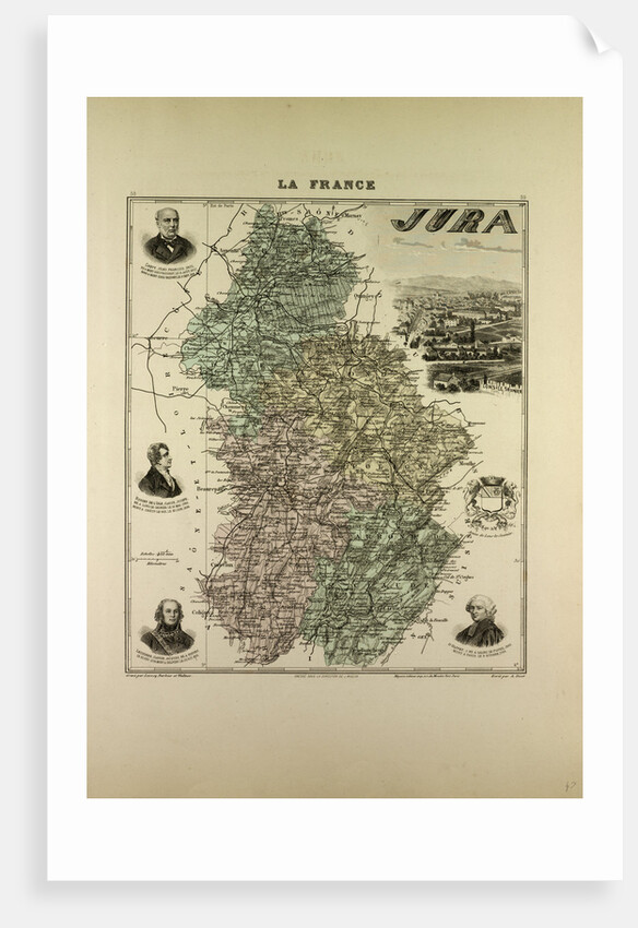 Map of Jura by Anonymous