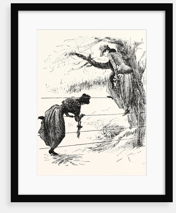 Two Methods of Speeling a Wire-Fence by Anonymous