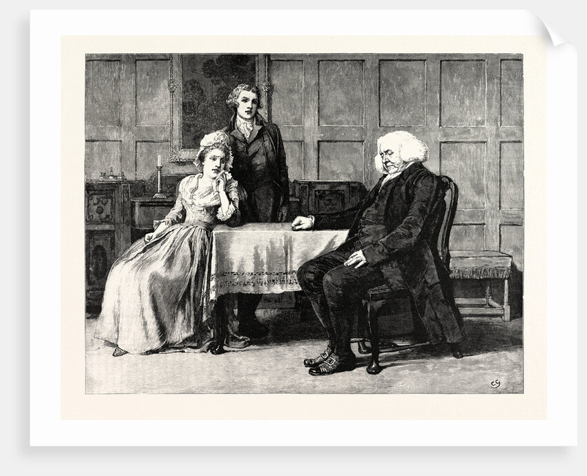 He Sat Down and Heaved a Deep Sigh by Anonymous