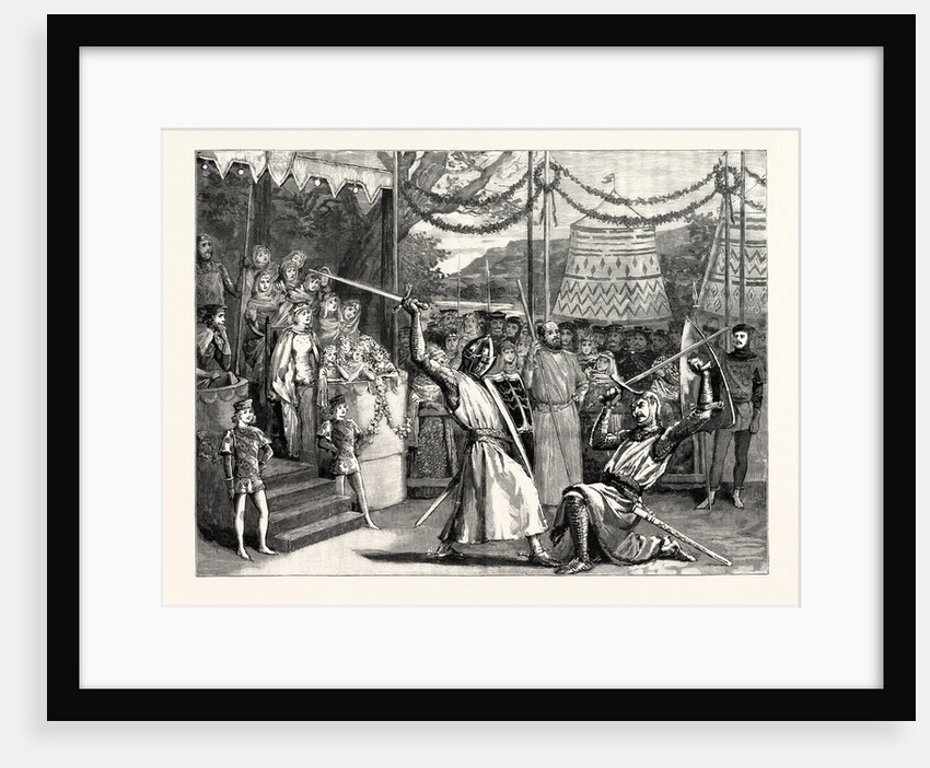 The New Opera Ivanhoe at the Royal English Opera House: The Tournament at Ashby-De-La-Zouch by Anonymous