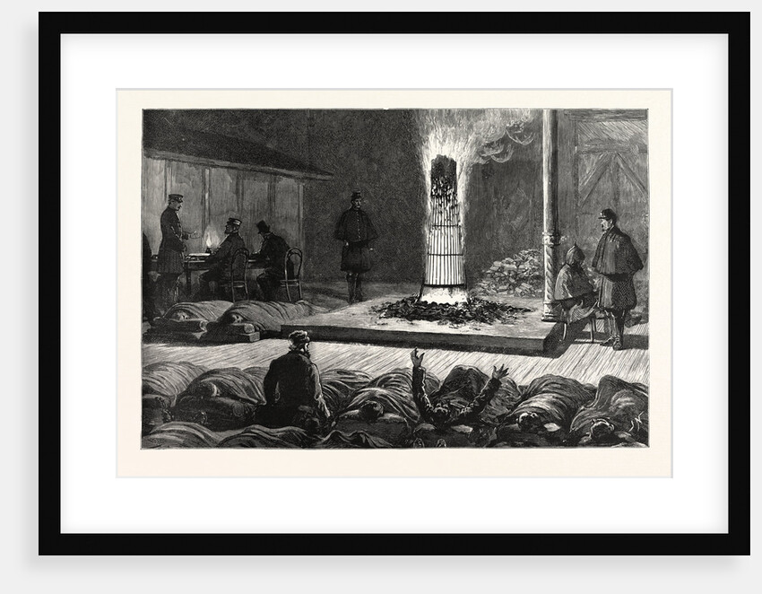The Distress in Paris: The Night Refuge for the Poor in the Palais Des Arts Libéraux on the Champs De Mars by Anonymous