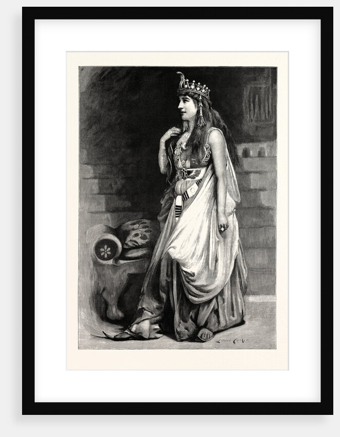 Mrs. Langtry As Cleopatra by Anonymous