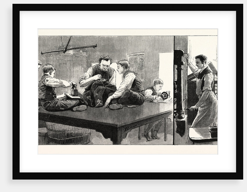 The Anniversary of the Little Boys' Homes at Farningham and Swanley the Home at Farningham: The Tailors' Shop the Composing Room UK by Anonymous
