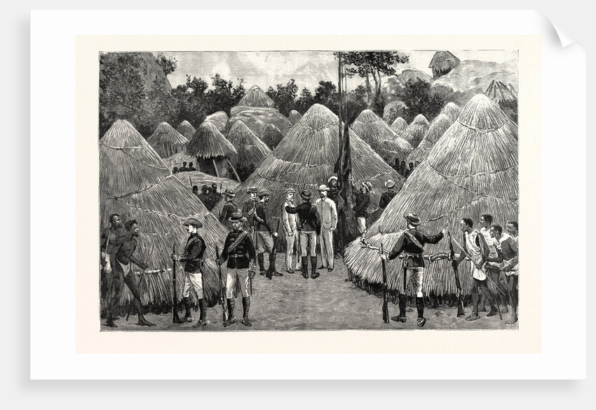 The Collision Between English and Portuguese in Manicaland: Major Forbes and Ten Troopers Arresting Th Portuguese Colonel Paiva D'Andrade and Capitan Gouveia by Anonymous