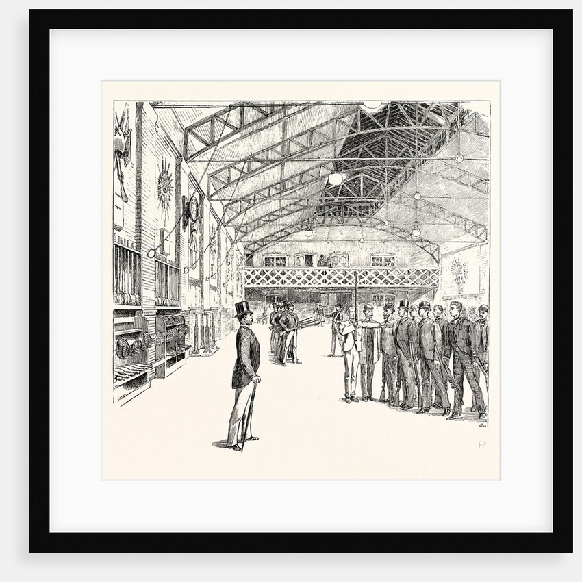 The Training of a Volunteer: The Drill Hall by Anonymous