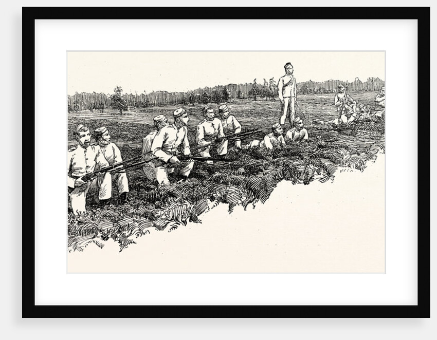 The Training of a Volunteer: Easter Manoeuvres by Anonymous