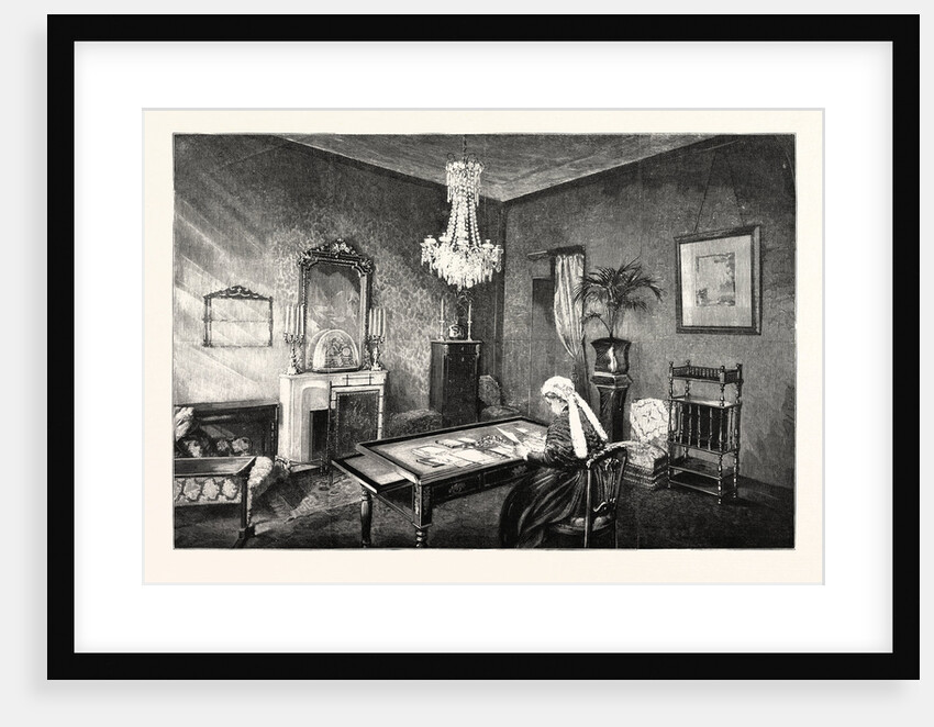 The Queen's Visit to Grasse the Royal Apartments in the Grand Hotel: Her Majesty's Private Sitting Room France by Anonymous