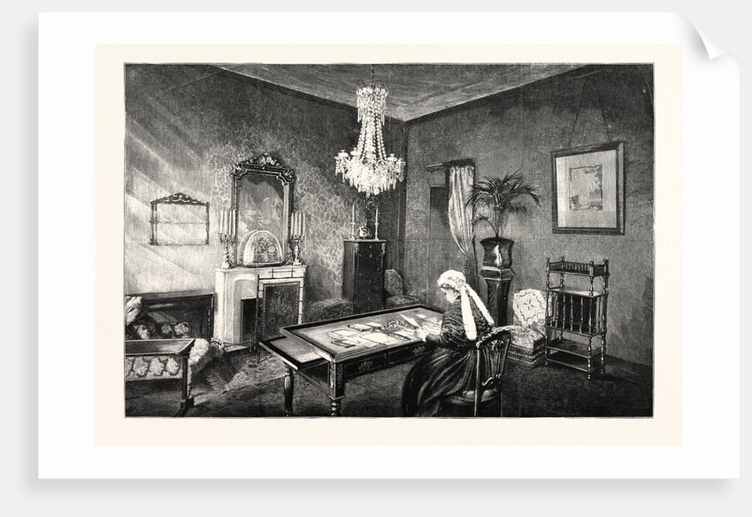 The Queen's Visit to Grasse the Royal Apartments in the Grand Hotel: Her Majesty's Private Sitting Room France by Anonymous