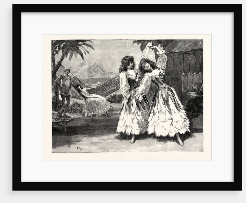 Robinson Crusoe the Guards' Burlesque at the Chelsea Barracks: The Pas De Deux in the Second Act UK by Anonymous