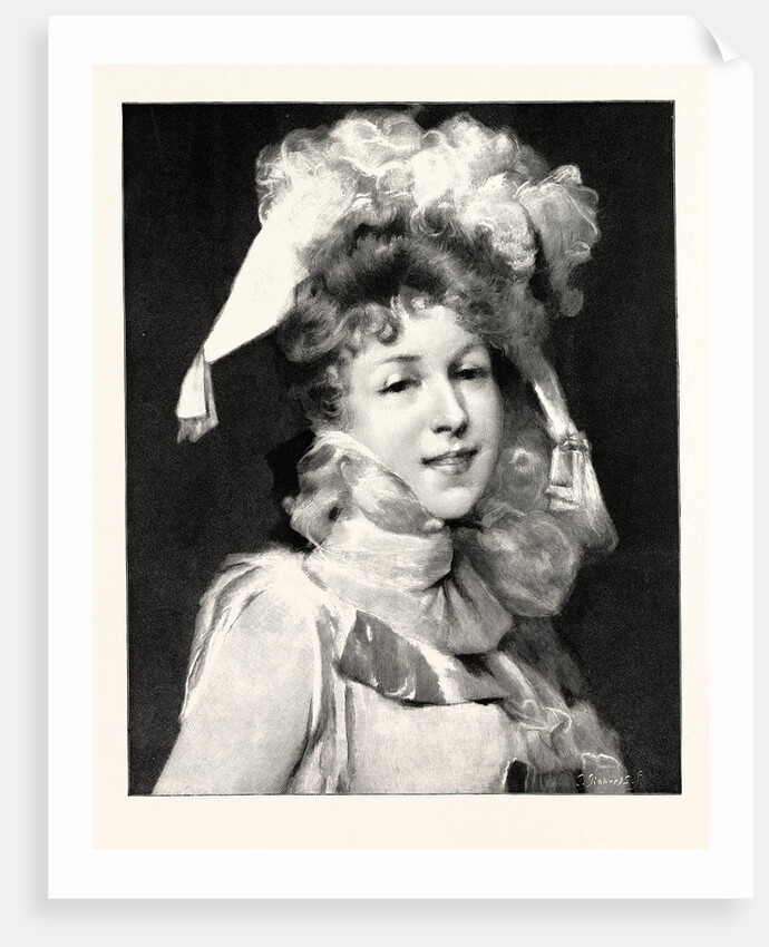 Pierrette Incroyable from the Pastel by Miss Ethel Wright by Anonymous