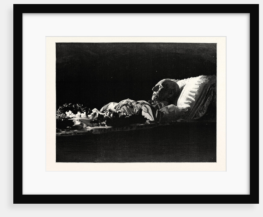 The Late Count Von Moltke Lying in State in the Palace of the General Staff Berlin Germany by Anonymous