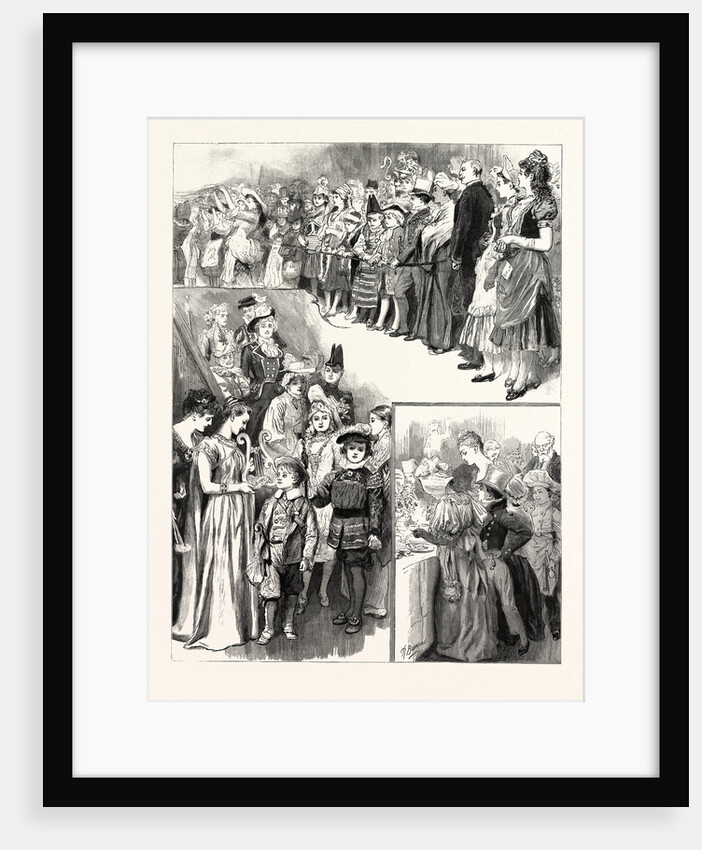 The Juvenile Fancy Dress Ball at the Mansion House UK by Anonymous