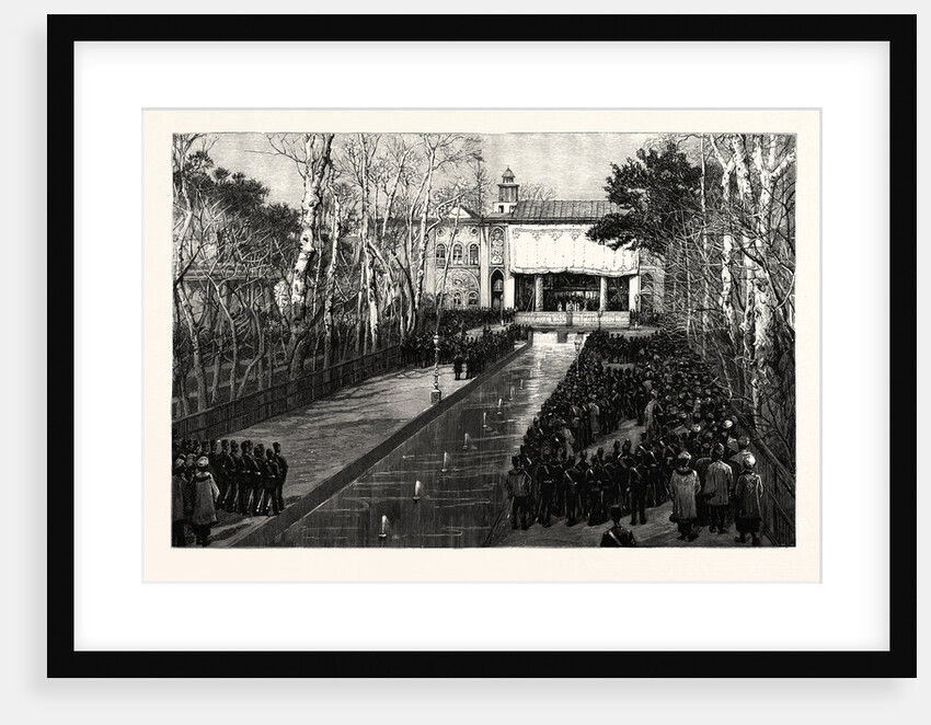 New Year's Ceremonies Before the Shah of Persia at Teheran by Anonymous