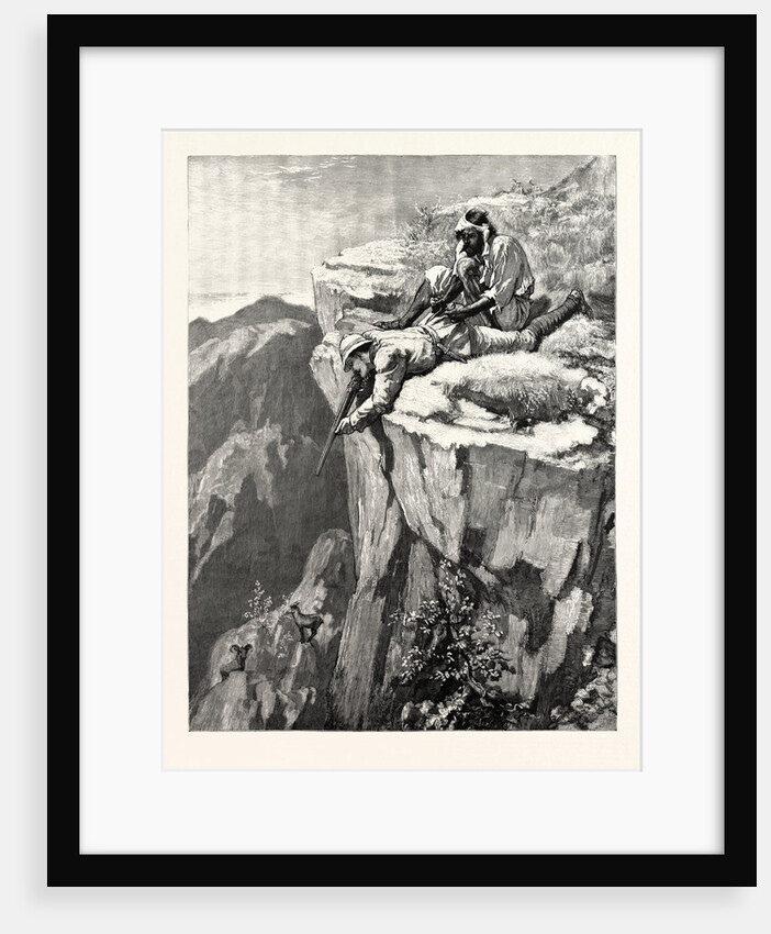 Shooting in the Salt Range Punjaub India: An Awkward Position by Anonymous