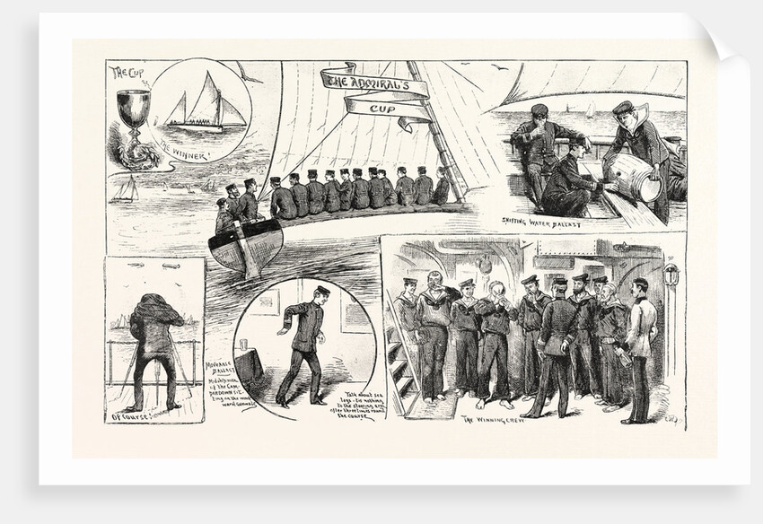 With the Channel Squadron: The Race for the Admiral's Cup by Anonymous