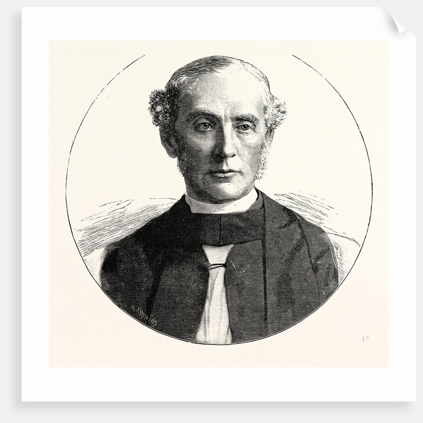 The Right Rev. William Dalrymple Maclagan D.D. Bishop of Lichfield and Archbishop-Designate of York by Anonymous