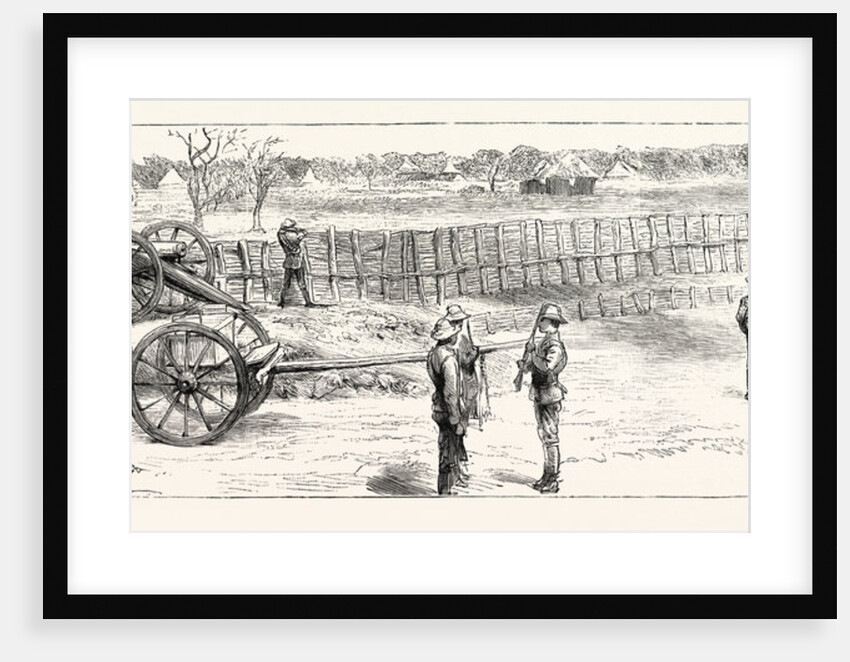The Fighting Between Portuguese and British South Africa Co.'s Troops in South Africa by Anonymous