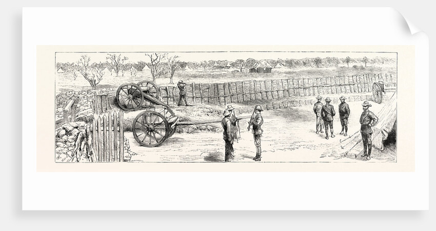 The Fighting Between Portuguese and British South Africa Co.'s Troops in South Africa by Anonymous