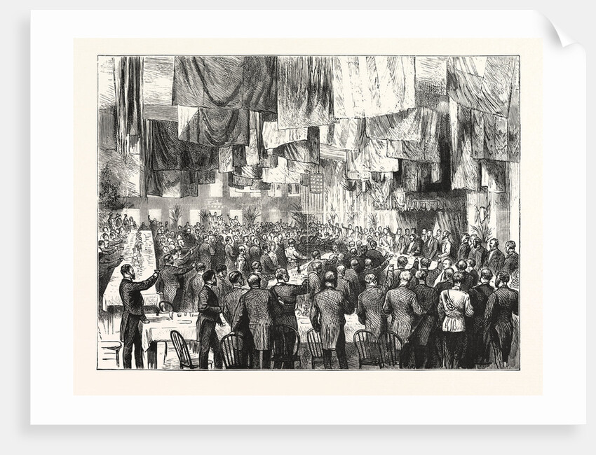 The Extension of the Natal Railway to Charlestown: The Banquet at Charlestown by Anonymous