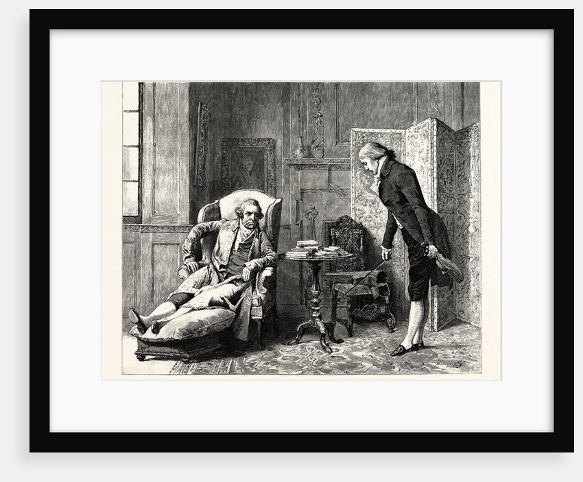 When He Had Finshed He Made a Low Bow Holding the Violin in One Hand and the Bow in Another. by Anonymous
