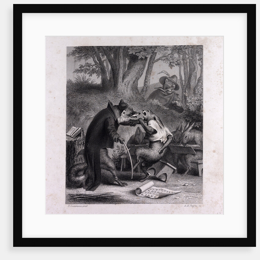 Reynard Teaching the Creed by Anonymous