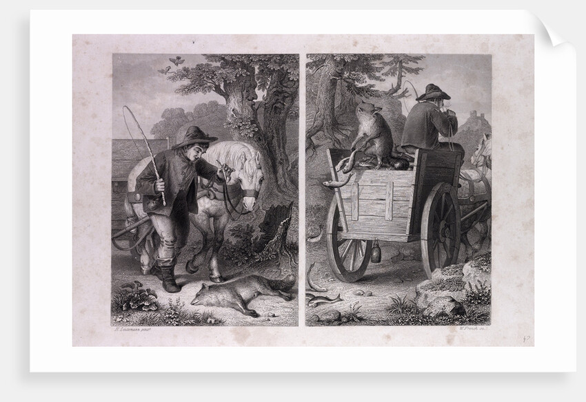 Reynard and the Fish Cart by Anonymous