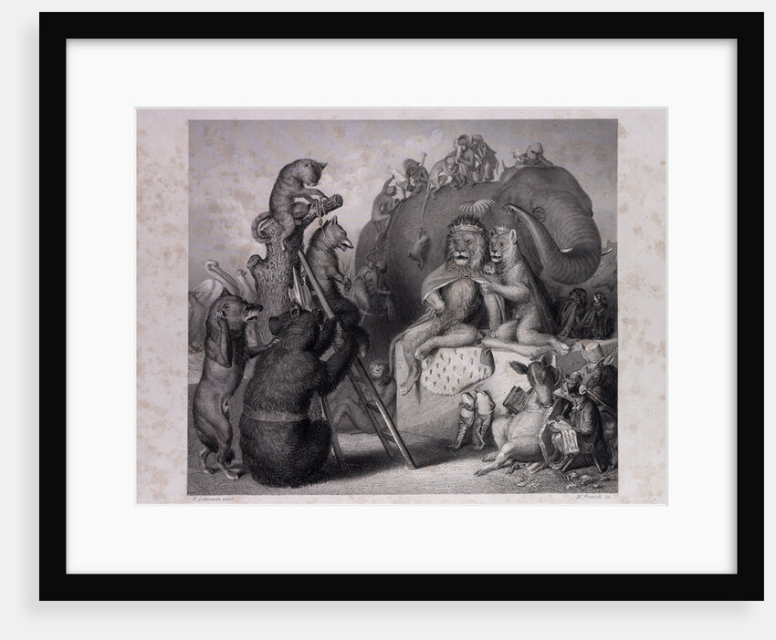 Reynard at the Place of Execution by Anonymous