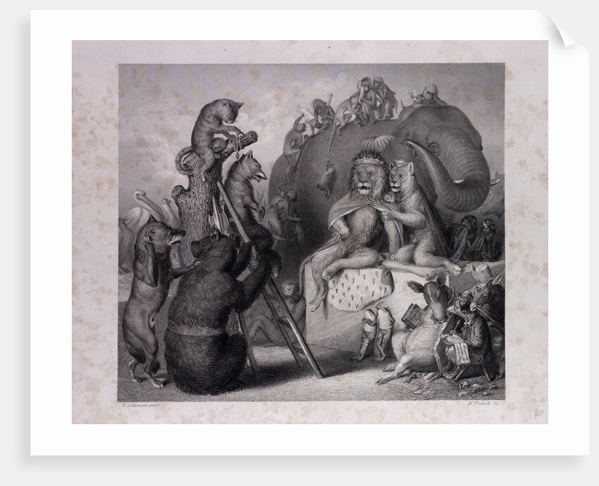 Reynard at the Place of Execution by Anonymous