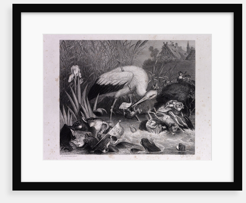 King Stork and the Frogs by Anonymous