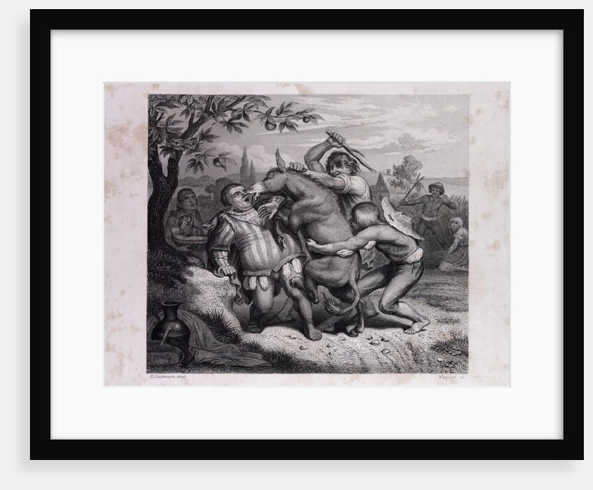 The Man and the Donkey by Anonymous