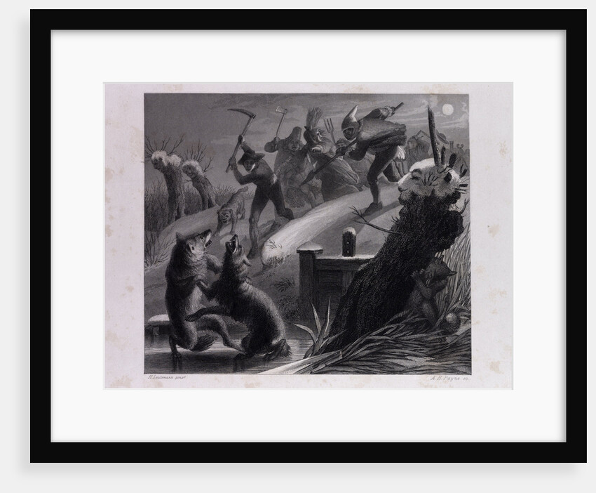 The Wolves on the Ice by Anonymous
