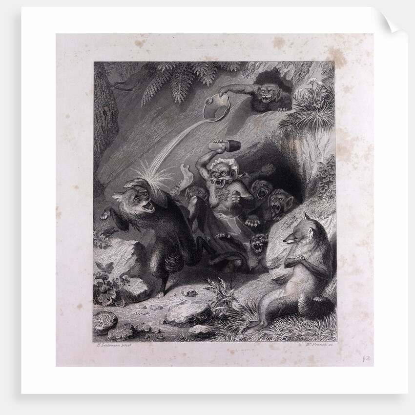 Isegrim and the Monkeys by Anonymous