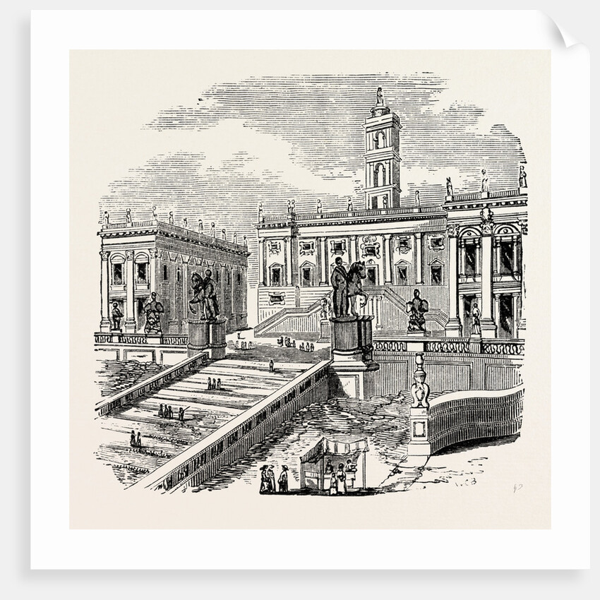 The Capitol. Rome Italy by Anonymous