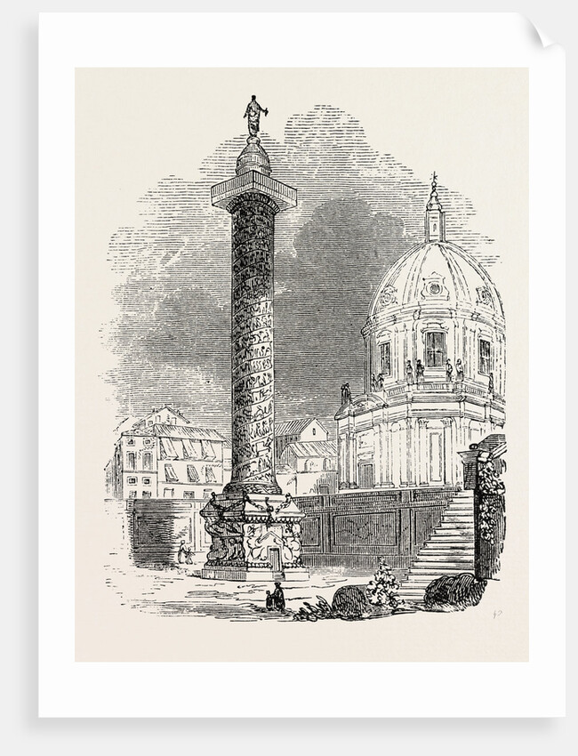 Column of Trajan. Rome Italy by Anonymous