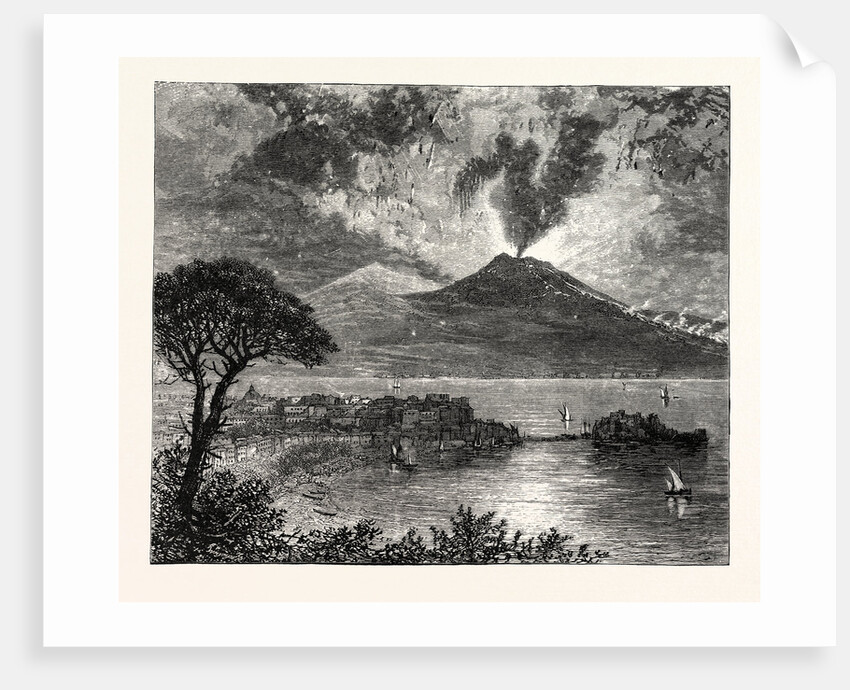 Vesuvius Volcano by Anonymous